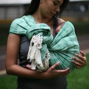 Rebozo sling, baby carrier